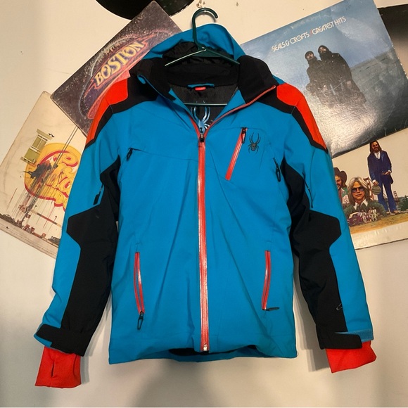SPYDER KIDS SPEED WINTER/SKI JACKET SZ 12(M) - Picture 1 of 10